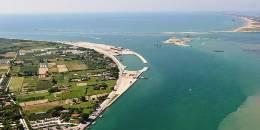 Italy – Lido Treporti inlet in the Venice lagoon